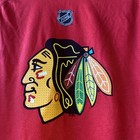 Chicago Blackhawks Men's Adidas Climalite Long Sleeve Red Shirt S — photo 2