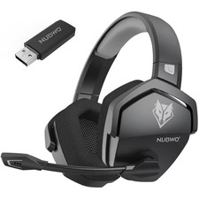 NUBWO G06 Dual Wireless Gaming Headset with Microphone for PS5 PS4 PC Mobile UK