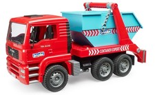BRUDER, MAN TGA 6x4 avec benne déposable, échelle 1/16, BRU2741