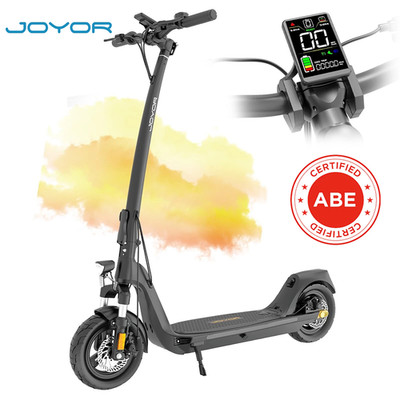 ABE Elektroroller JOYOR C10E E-Scooter mit Straßenzulassung 48V 10.4AH 500W Akku