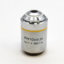 VWR Inverted Microscope Objective 10x PH10X/0.25 Phase Contrast ∞/1.1 WD 7.5