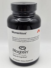 Momentous Magtein Magnesium L-Threonate 145mg 90 Caps Exp 3/2027 New Sealed