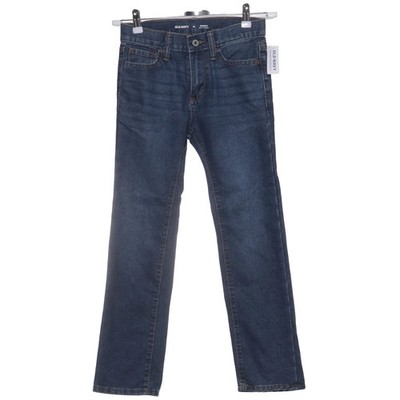 Old Navy, Jeans, Größe: 140, SKINNY BUILT-IN TOUGH, Blau, Einfarbig, Denim #JvM
