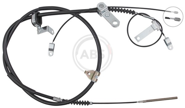 Bremsseil Seilzug Feststellbremse A.B.S. K12545 FüR Toyota Hilux 6 Pick Up 4WD-image