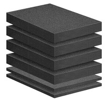 6 Pcs Pick Apart Foam Insert- 2 Sizes Pick and Pluck Foam- Pluck Pre Cube Sheet