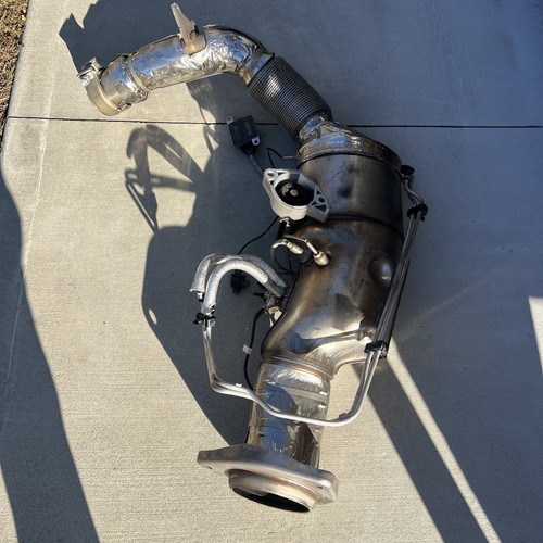 OEM 2023-24 FORD F250 F350 6.7L Powerstroke Front DPF Downpipe Assembly Exhaust