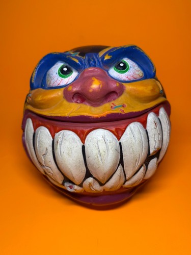 1986 Super Madballs Goal Eater Soccer Ball Monster Ball Holds Air VTG RARE & HTF