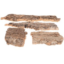 4Pcs Pet Reptile Bark Decor Terrarium Tree Bark Decor Reptile