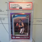 2024 Optic - Rated Rookie Caleb Williams #327 Optic Preview Pink - PSA 10