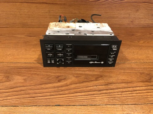 1991-1993 ALFA ROMEO 164 FRONT CASSETTE PLAYER RADIO TAPE INDASH STEREO OEM - Picture 6 of 12