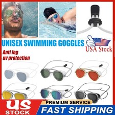 Speedo Sunny G Mariner Mirrored Women Men Swim Goggles Anti  Fog UV Protection JQ