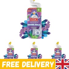 Deep Action Gel Toilet Cleaner 4x750ml Violet Scent, Limescale & Stain Remover 3.66 per litre