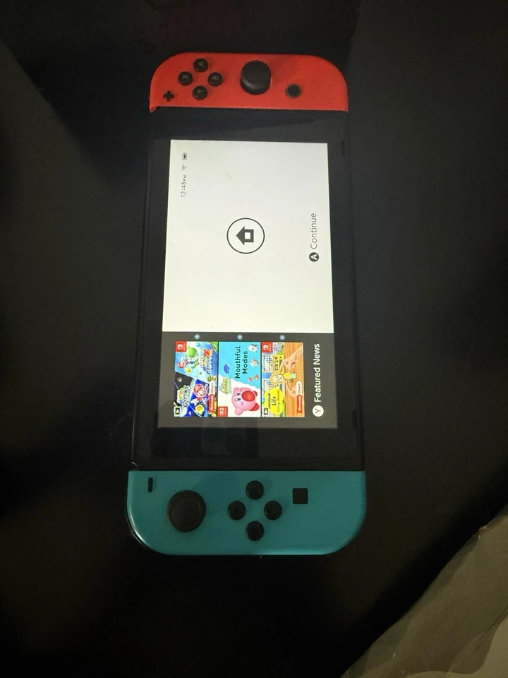 Nintendo Switch Red & Blue W/ Accessories (NEW) - Image 3 of 4