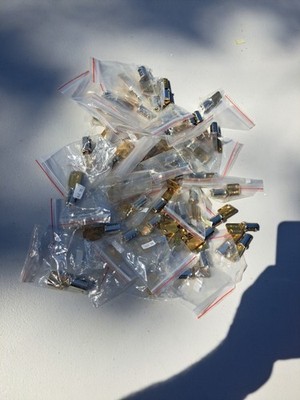 LOT OF 55 NEW HAWORTH LOCK CORES & KEYS SL SERIES Chrome 