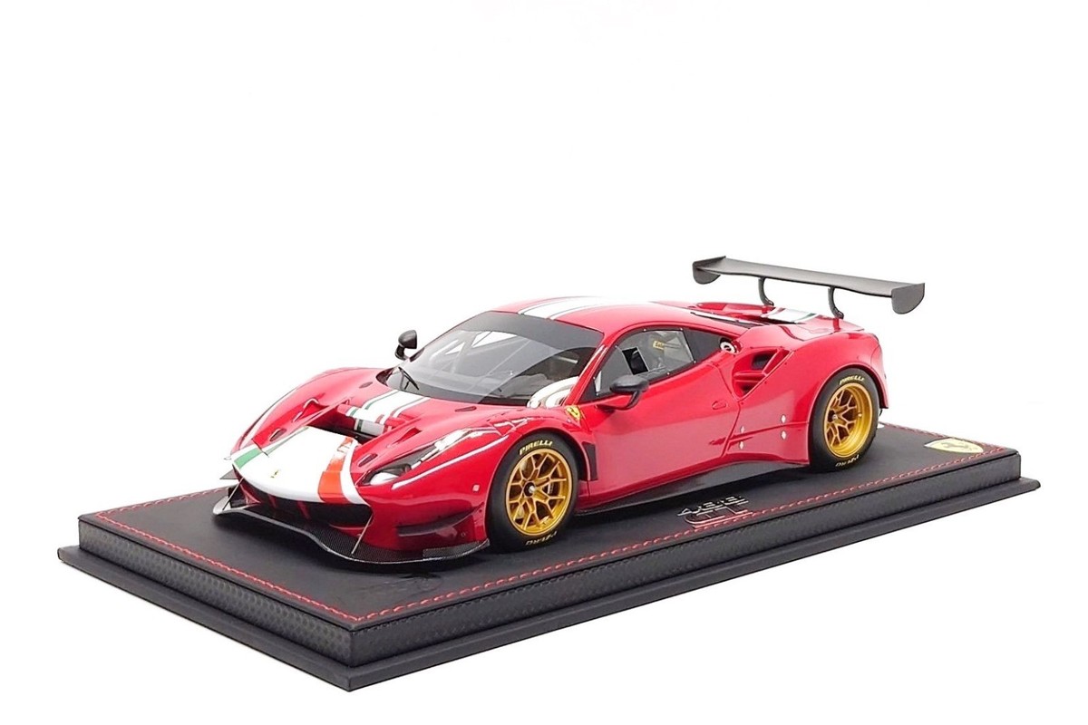 BBR Models 1:18 Ferrari 488 GT Modificata in Rosso Corsa 322 | eBay