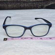 Zenni Blue and Black Kids' Square Glasses 2011921 Frames