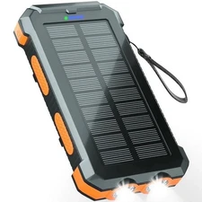  Safe Speed Solar Power Bank Outdoor Protection Ultra Bright Flashlight Edition