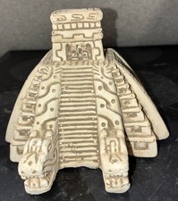 "Pirámide Maya TEMPLO DE KUKULKÁN/El Castillo Chichén Itzán/Estatua mexicana 4""H"