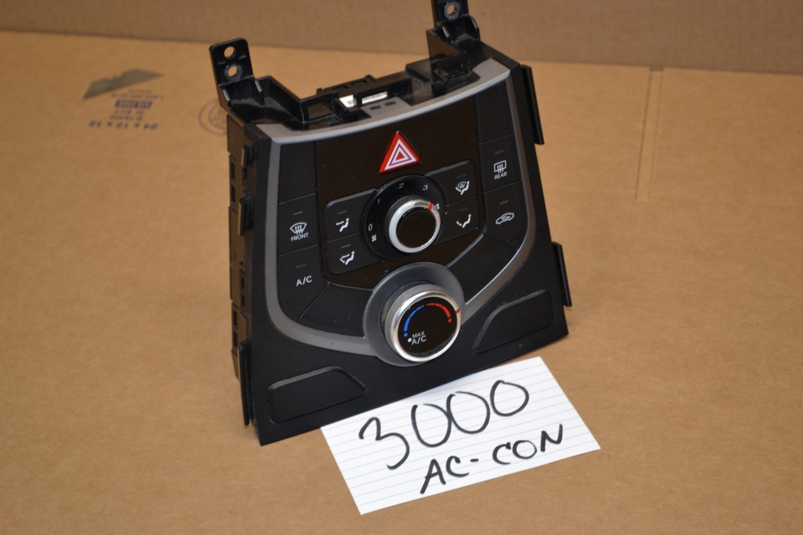 14 15 16 Hyundai Elantra Used Temperature Control Stock #3000-AC
