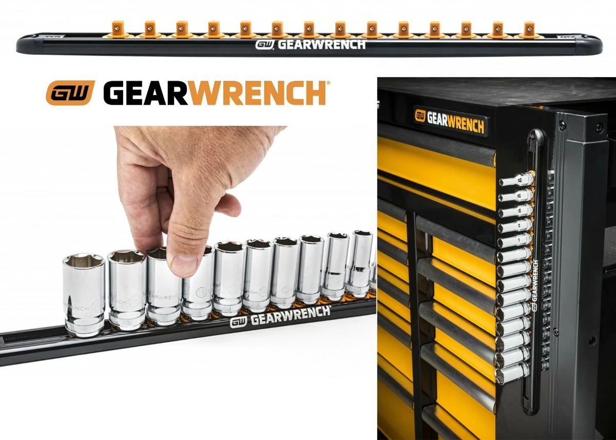Gearwrench magnetic socket sale rail