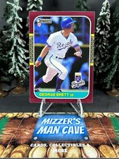 1987 Donruss Baseball Opening Day George Brett Royals Base Card 206