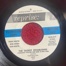 SINATRA/CROSBY/MARTIN Reprise R-20,217 PROMO 45rpm (Jazz, Pop, Vocal, 1963)