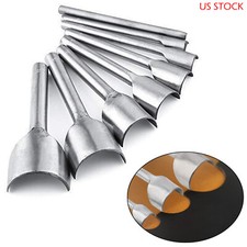 7X Leather Hole Punch Craft Tools Half-Round Cutter Punch for Strap Belt Wallet