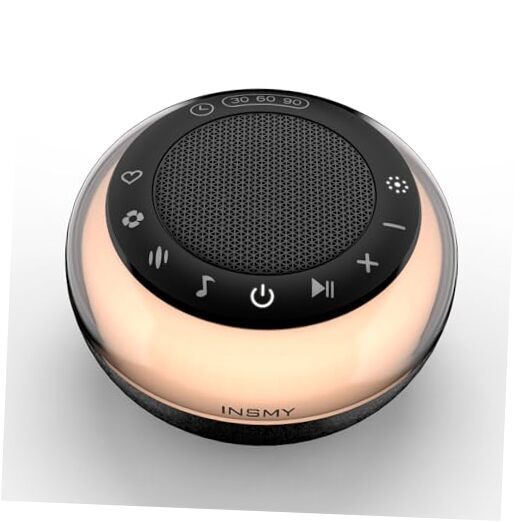 White Noise Machine,Portable Sound Machine Baby Sleep Soothe 35 Soothing Black-image