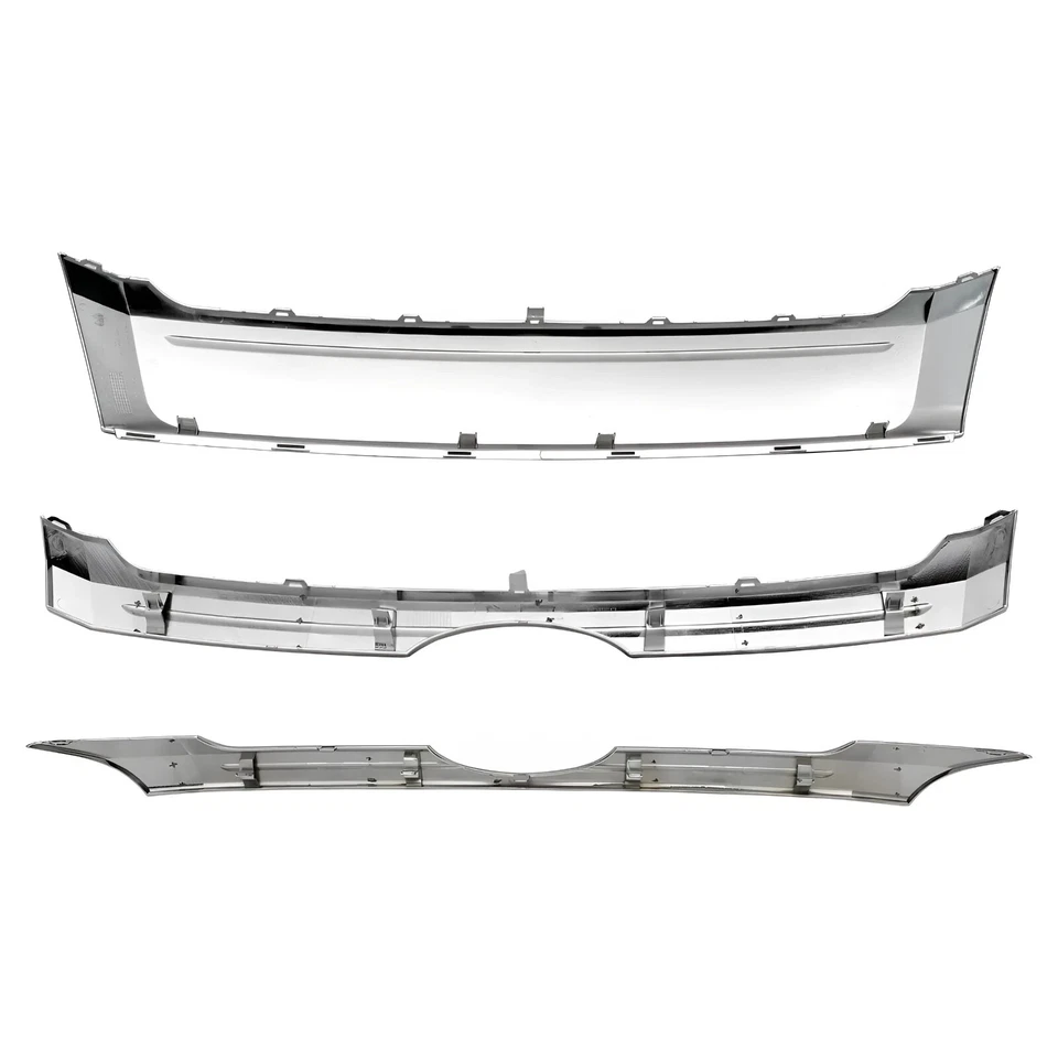 Front Bumper Cover Fascia & Grille Assembly Kit For 2011-2014 Ford Edge Foto 2 de 4