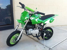 Brand New High Performance 40cc 4 Stroke Automatic Green Mini Dirt Bike