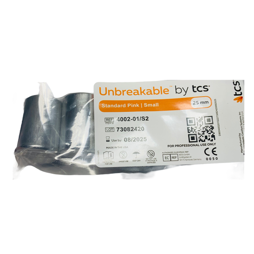 TCS Unbreakable Dental Thermoplastic Nylon Resin Standard Pink