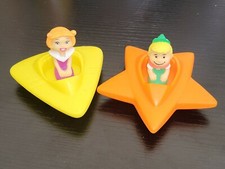 1989 Wendys "The Jetsons" Kids Meal Toys, Hanna-Barbera lot of 2 Elroy Jane
