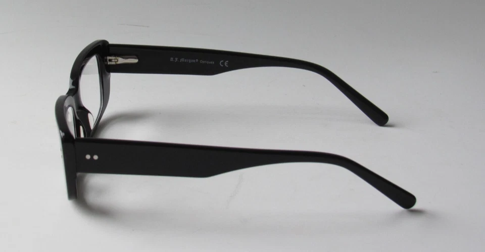 A.J. Gafas de lectura MORGAN Windward rectangulares negras +2,00 51-20-145 NUEVAS Foto 3 de 4