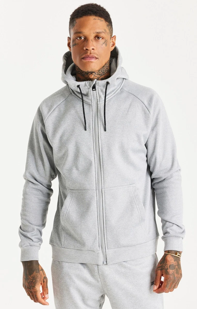 Siksilk zip through hoodie cheap