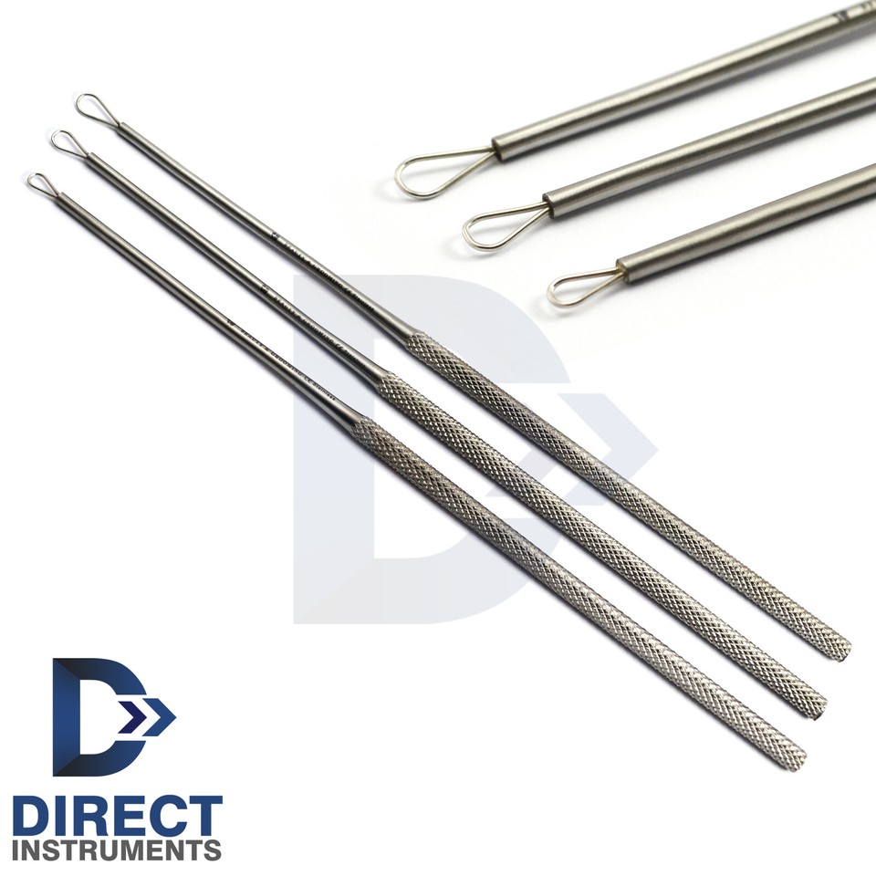 Ear Cleaning Tools Ear Wax Remover Billeau Loops Ear Pick Curettes ...