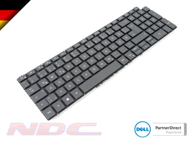 Tastatur Dell Inspiron/Latitude/Vostro Beleuchtung QWERTZ Deutsch (Grau)-05TPPT