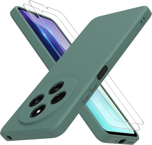 Coque pour Xiaomi Redmi 14C Silicone TPU Souple + 2 Verre trempé Ultra Résistant - Zdjęcie 13 z 17