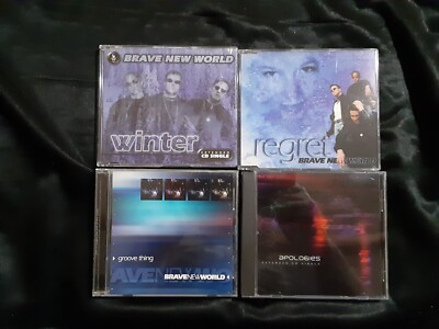 Brave New World 4 CD Lot Synthpop EBM Covenant Assemblage 23 Cosmicity Colony 5