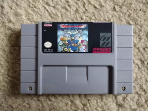 Dragon Quest I & II SNES Dragon Warrior 1 & 2, Super Nintendo USA NTSC English