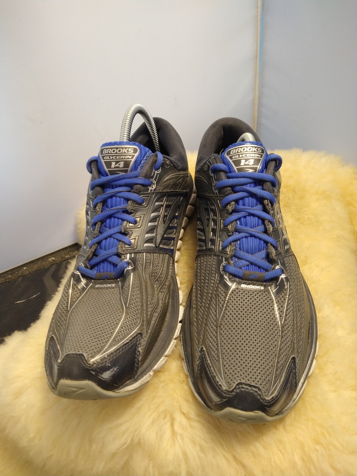 BROOKS GLYCERIN 14 MENS RUNNING SHOE 110236 1D 017 SIZE 10.5 BLUE