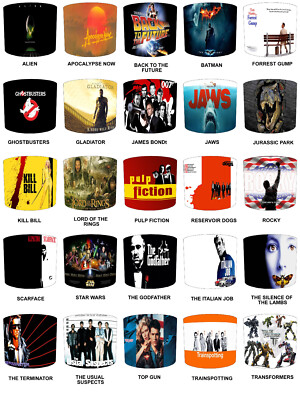 Filme Buff Filme Poster Deckenlampenschirme Tischlampenschirme & Pendelleuchte.