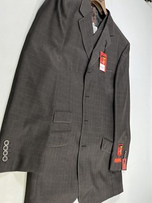 TSJ×TK SUITS BROWN 4 TSJ×TK SUITS BROWN 4 Steve Harvey 224004SHS 3 Pieces Suits