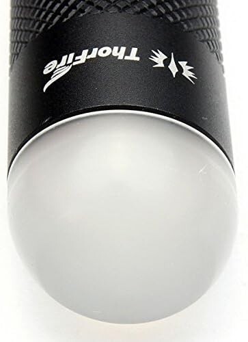 ThorFire Mini Torcia Portachiavi LED 120 Lumen | Super Luminosa Con Batteria CR123A