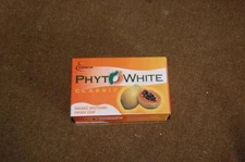 2 BARS OF  PHYTOWHITE CLASSIC ORGANIC WHITENING PAPAYA SOAP 3.8 OZ (110G)