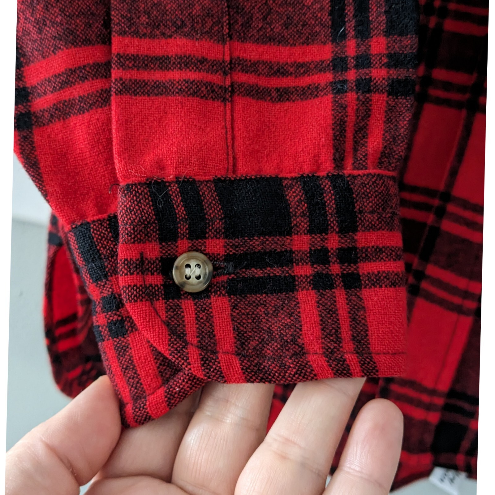 Vintage Pendleton Virgin Wool Button Down Flannel… - image 2