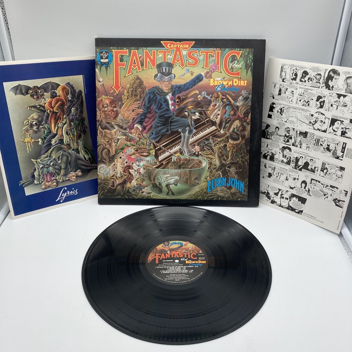 Elton John Captain Fantastic & The Brown Dirt Cowboy Record Elton John Captain Fantastic & The Brown Dirt Cowboy Record