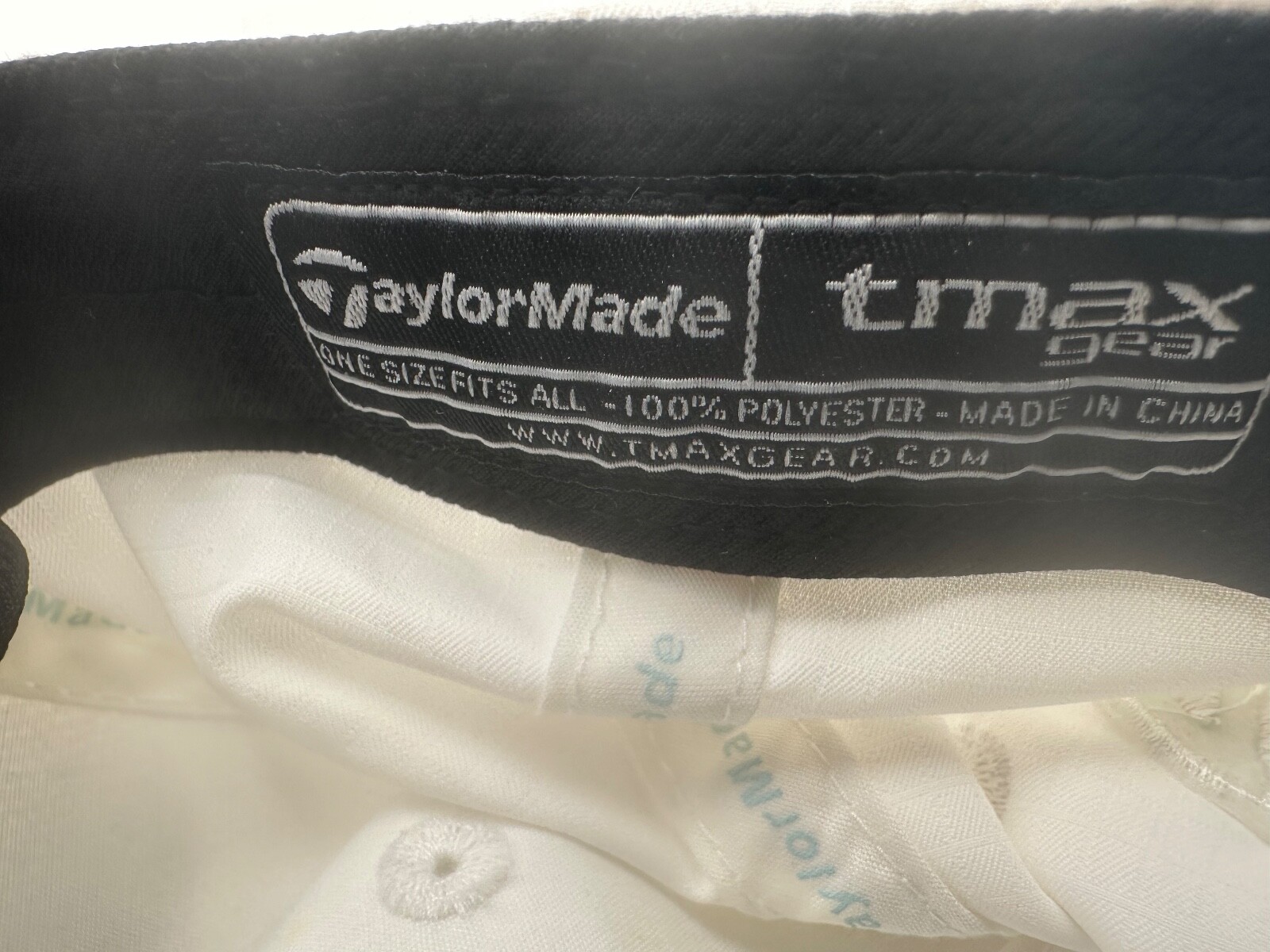Taylormade Hat Cap White Strapback Tmax Gear - image 6