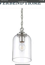 Savoy House Lighting Pendant With Polished Nickel Finish. New In Box