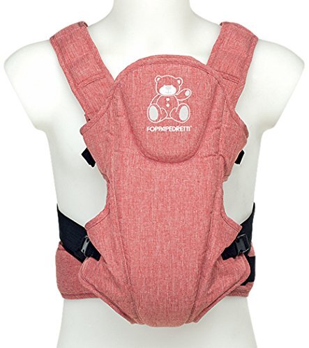 Foppapedretti Marsupi8 Marsupio Porta Bimbo, Jeans Rosso