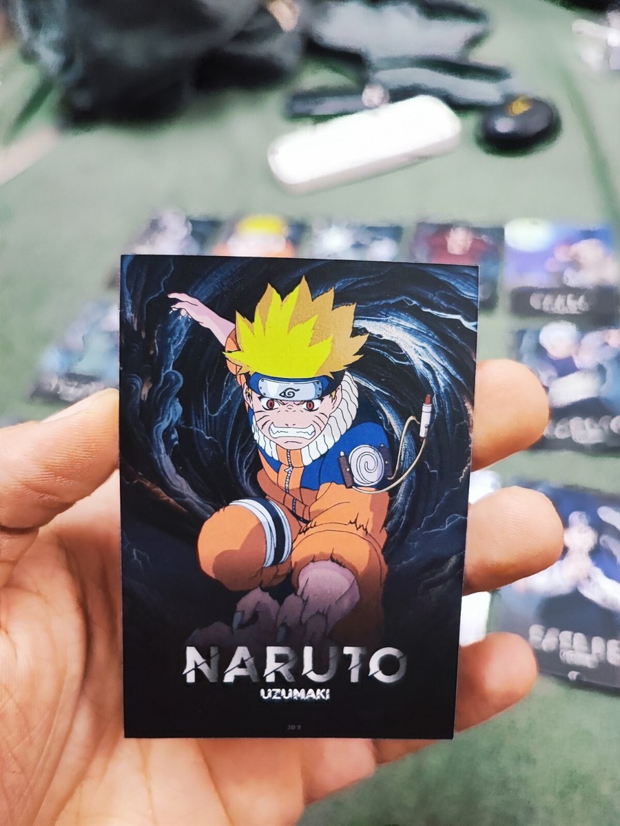 Topps NARUTO ANIMAX JET BLACK Limited Edition Card Full Set Of 15